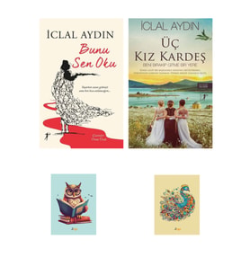 Bunu Sen Oku - Üç Kız Kardeş - İclal Aydın - Artemis Yayınları - Not Defterli Seti
