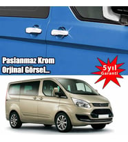 Ford Tourneo Custom Kapı Kromu Nikelajı 2014 Sonrası