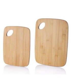 Balsa BEK1004 Ahşap Kesim Panosu 2 Li (KAHVE)
