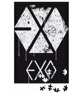 Exo Grunge Spraypaınt Puzzle 240 Parça Yapboz
