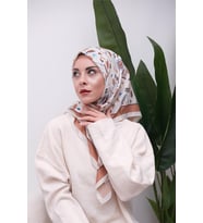 Renkli Karma Desen Dijital Soft Eşarp