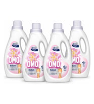 Omo Bebek Sıvı Çamaşır Deterjanı 1500 ml x 4 Adet