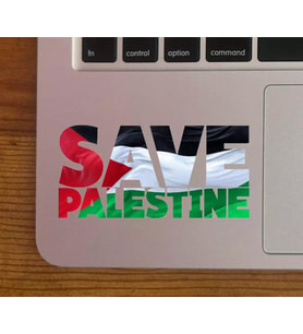 Save Palestine Gazze Filistin Gazze Kurtarın leptop Sticker 19CM