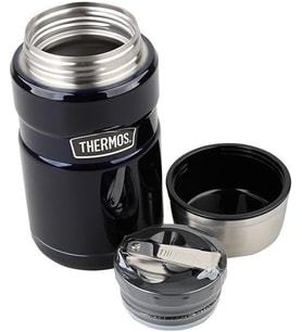 Thermos Sk3021 Stainless King Yemek Termosu 0.71 Lt Lacivert Çelik Termos Sk3020Mb