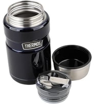 Thermos Sk3021 Stainless King Yemek Termosu 0.71 Lt Lacivert Çelik Termos Sk3020Mb