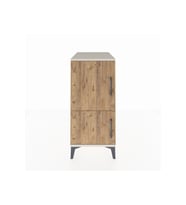 Kronos Komodin 3 Raflı 2 Kapaklı 44x59x96 Aytaşı-Çam