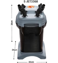 Jet 3368 Dış Filtre 1650 L/H, 200-J3368