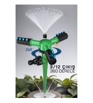 TransForMacion Bahçe Sulama Dönerli 3lü Sprink  719949