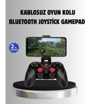 Bluetooth Kablosuz Gamepad Tv Pc Telefon Uyumluluğu Kolay Bağlantılı
