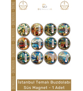 #Magnet İstanbul Tarihi Silüet Dekoratif Turistik Hediyelik Şehir Temalı Buzdolabı Süsü Magnet