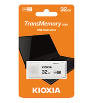 32GB USB3.2 GEN1 KIOXIA BEYAZ USB BELLEK LU301W032GG4