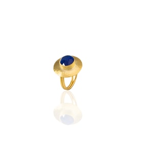 Kadir Jewellery 22 Ayar Altın Kaplama Zirkon Taşlı Kadın Vintage Yüzük