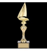 ODAK KUPA - Figürlü Kupalar - Yelken Figürlü Kupalar FG-029 C - 36 cm