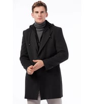 PLT8376 DEWBERRY ERKEK PALTO-ANTRASİT