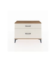 Arges Şifonyer 2 Çekmeceli 88x30x64 Çam-Aytaşı
