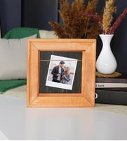 Kişiye Özel Fotoğraflı Ahşap Çerçeve