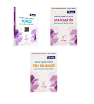 Karekök Yayınları Karekök 5.sınıf Türkçe-matematik-fen Konu Anlatım Seti (Çok Renkli)