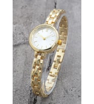 Sirius Minimal Gold Renk Kordon Kadın Kol Saat ST-304200
