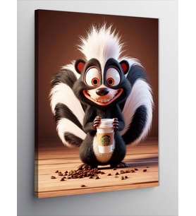 Kanvas Tablo Kokarca Ve Kahve Tutkusu