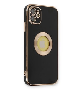 Newface Apple iPhone 12 Kılıf Store Silikon - Siyah