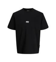 Jack & Jones Core Erkek Tişört Ön Baskılı Kısa Kollu Bisiklet Yaka