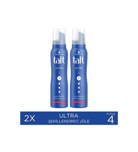 Taft Ultra Güçlendirici 150 Ml Saç Köpüğü X 2 Adet