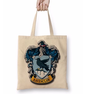 Harry Potter Ravenclaw Gryffindor Slytherin Ravenclaw Hufflepuff Bez Çanta Uzun Saplı