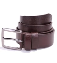 Dagoster DMK26-467DG Kahve 4 cm Hakiki Deri Erkek Kemer