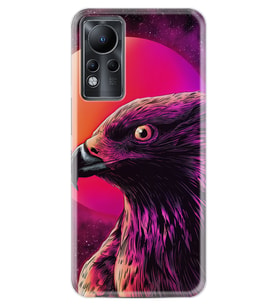 INFINIX Note 11 Pro Note 10 Hot 9 Play Kılıf Desemli Silikon Red Eagle 1752