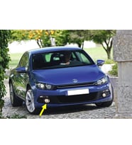 VW Scirocco 2009-2014 Sağ Sis Farı Çerçevesi Izgarası 1K8853666B