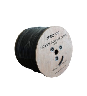 Seclife Snw-C6524G Utp 23 Awg 305Mt Outdoor Cat6 Kablo