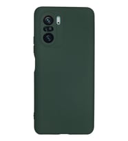 Poco F3 Kılıf Nano içi Kadife Silikon - Koyu Yeşil