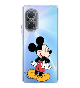 Huawei Nova 9 Se  Kamera korumalı Kapak Mickey Mouse Tasarımlı  Şeffaf Kılıf