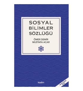 Sosyal Bilimler Sözlüğü ciltli