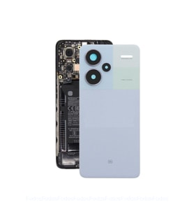 Xiaomi Redmi Note 13 Pro+ Plus Arka Kapak - Arka Pil Batarya Kapağı Kamera Lensli - 23090RA98G Uyumlu (Mor)