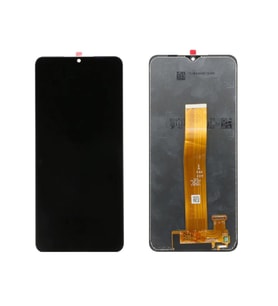 Samsung Galaxy A02 A022F ile Uyumlu Oled Ekran Dokunmatik (Siyah)