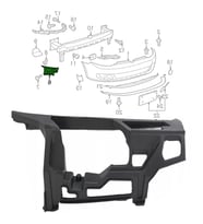 Golf 6 Sağ Ön Tampon Baglantı Braketi 2009-2013 5K0807724B