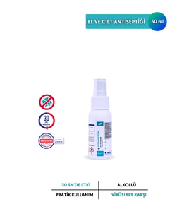 ACTOHAND® ETOH 50 ml  El ve Cilt Antiseptiği - Etanol 80 % (v/v)