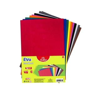 Bubu 10 Renk Karışık Eva 50X70
