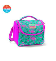 Coral High Kids Su Yeşili Pembe Flamingo Desenli Thermo Beslenme Çantası 11712