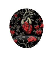 Anatomik Kalp Bilek Destekli Kaymaz Buruşmaz Kırılmaz Mouse Pad (Çok Renkli)