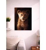 LION5  TASARIM MDF TABLO (27X18)