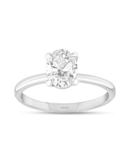 1.05 Karat Oval Tektaş Pırlanta Yüzük