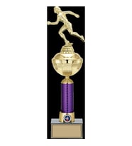 ODAK KUPA - Figürlü Kupalar - Atletizm Kadın Figürlü Kupalar FG-059 B - 44 cm