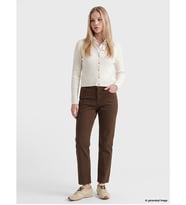 LC WAIKIKI Kahverengi Crop Flare Kadın Jean Pantolon