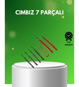 7 Parça Hassas Çelik Cımbız Seti Elektronik Saat Tamiri İçin