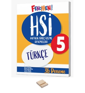 Fenomen 5. Sınıf Türkçe Süreç İzleme Denemesi ve Telefon Standı