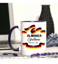 Almanca  Öğretmenine Özel Öğretmenler Günü Hediyesi Kişiye Özel Kupa Bardak