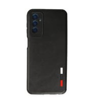 Samsung Galaxy M13 Kılıf Loop Deri Silikon - Siyah