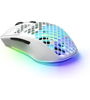 Steelseries Aerox 3 Wireless Snow Gaming Mouse - Truemove Air Optik Sensör - 68 Gram - Suya Dayanıkl (Çok Renkli)